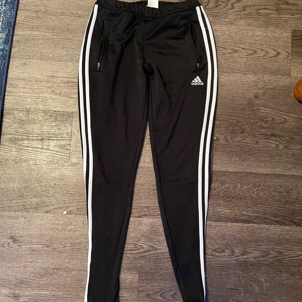 Adidas black women’s joggers